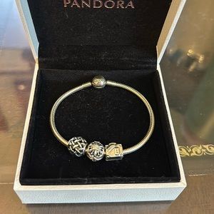 Pandora Moments Snake Chain Bracelet 7.5 inches